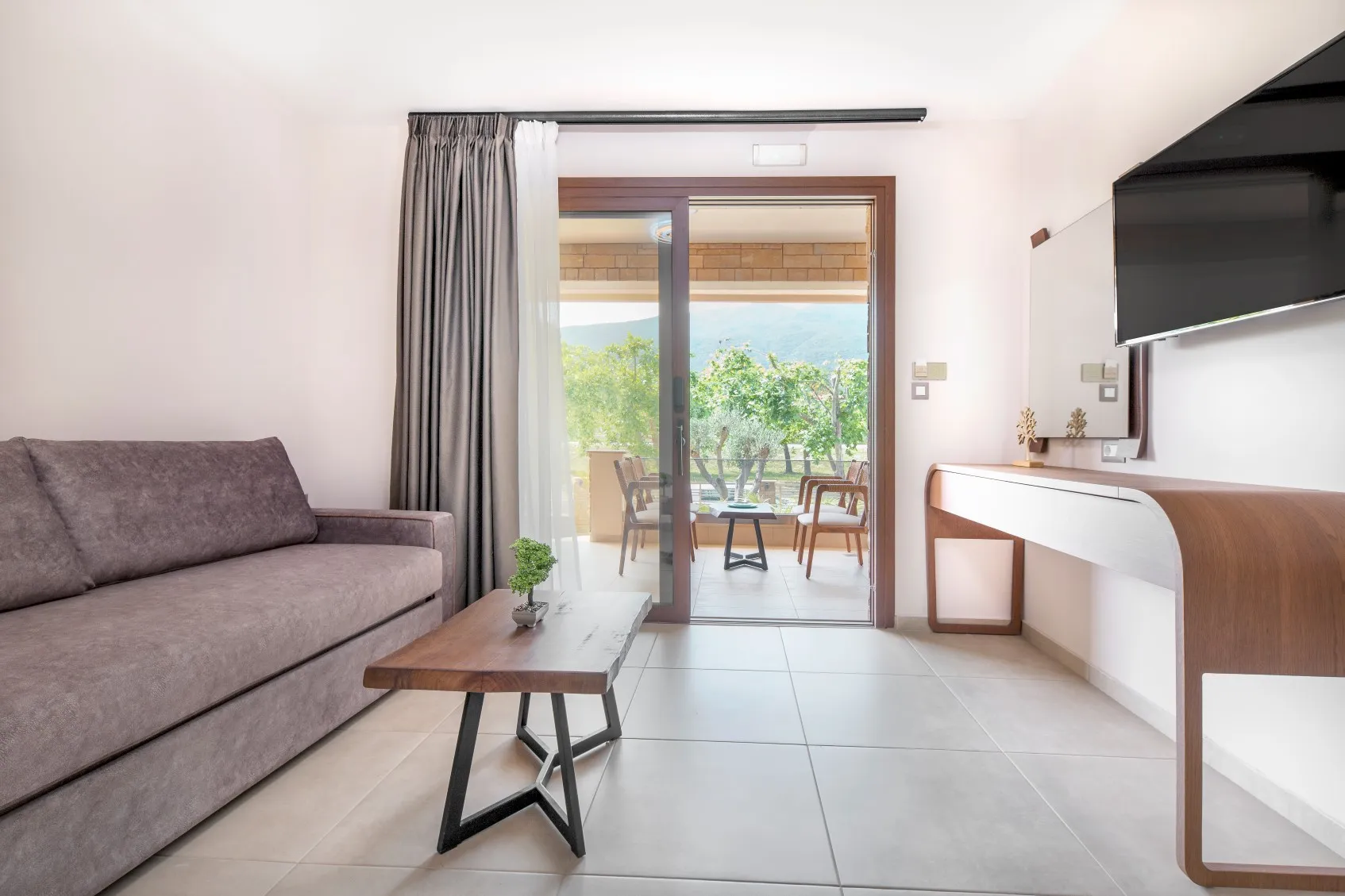 Porto Fino - One bedroom apartment dnevna soba